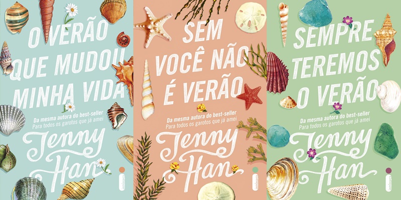 ​Capa da Trilogia O Verão que Mudou a Minha Vida. (Foto: Reprodução/Editora Intrínseca)
